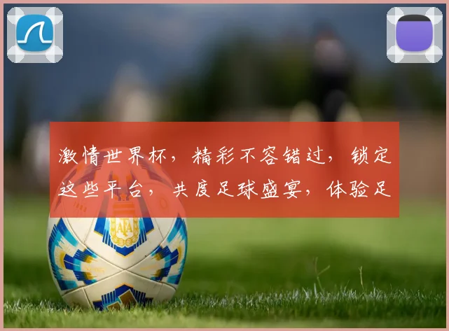 激情世界杯，精彩不容错过，锁定这些平台，共度足球盛宴，体验足球狂热